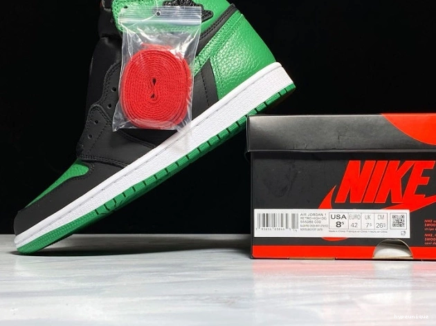 HYPE Green Pine Jordan 555088-030 High 1 Air 0702